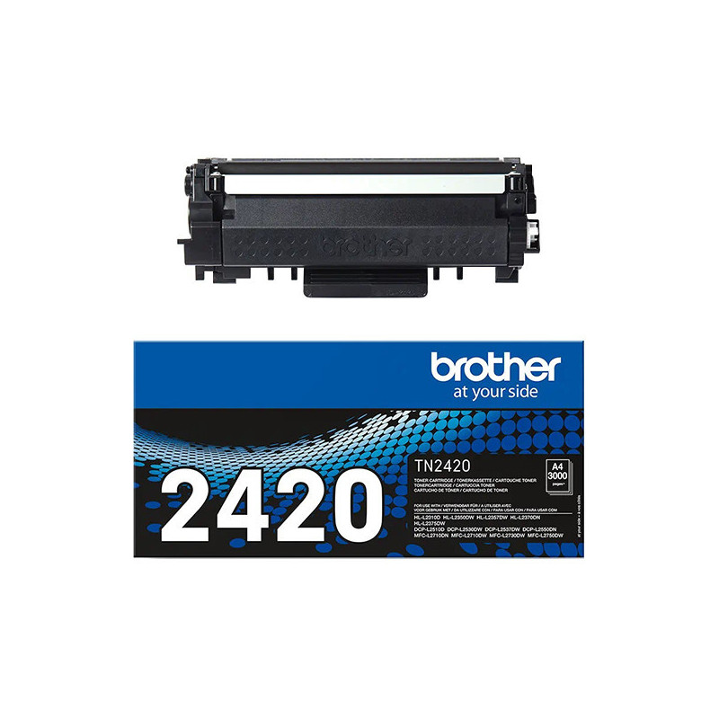 Toner Brother TN-2420 Black - 3000 Stron | Drukarki.pl