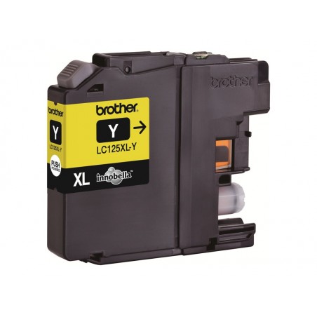BROTHER LC125XLY Brother LC125XLY Cartus yellow de capacitate mare - 1.200 pagini