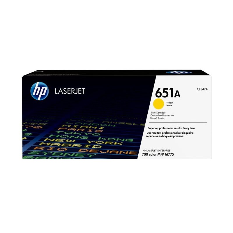 HP CE342A Toner HP 651A yellow