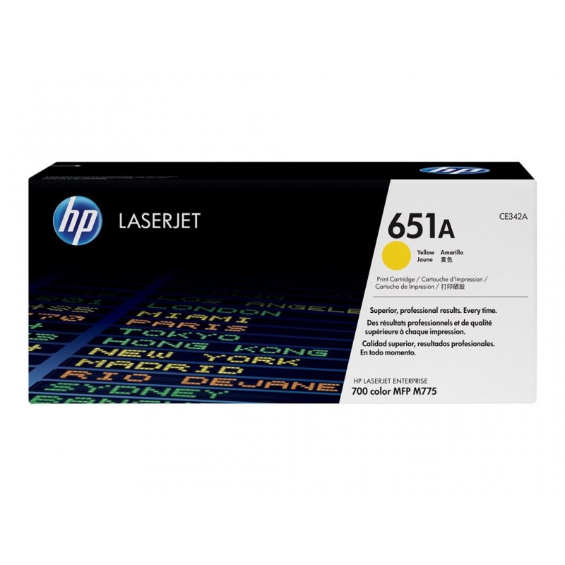 HP CE342A Toner HP 651A yellow