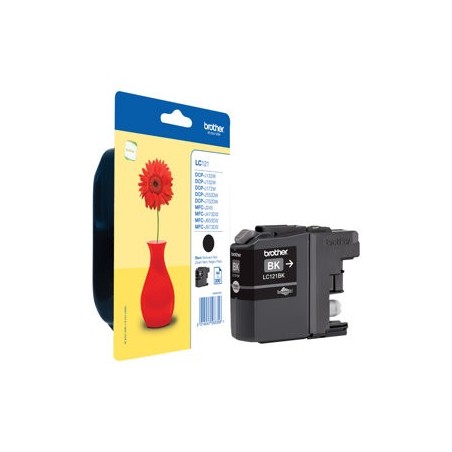 BROTHER LC121BK Tusz Brother LC121BK black 300str DCP-J552DW / MFC-J470DW