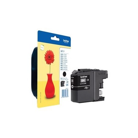 BROTHER LC121BK Tusz Brother LC121BK black 300str DCP-J552DW / MFC-J470DW