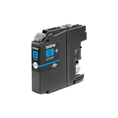 BROTHER LC121C Tusz Brother LC121C cyan 300str DCP-J552DW / MFC-J470DW