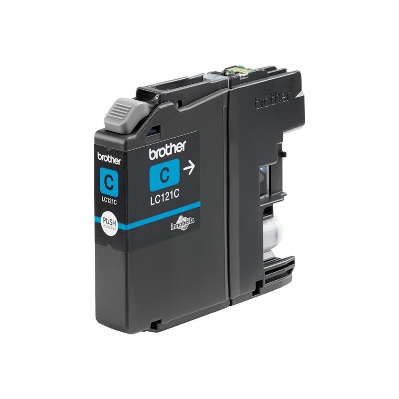 BROTHER LC121C Tusz Brother LC121C cyan 300str DCP-J552DW / MFC-J470DW