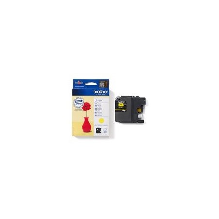 BROTHER LC121Y Tusz Brother LC121Y yellow 300str DCP-J552DW / MFC-J470DW