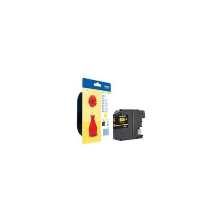 BROTHER LC121Y Tusz Brother LC121Y yellow 300str DCP-J552DW / MFC-J470DW