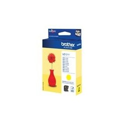 BROTHER LC121Y Tusz Brother LC121Y yellow 300str DCP-J552DW / MFC-J470DW