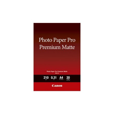 CANON Photo Paper Premium Matte A4 20 sheets