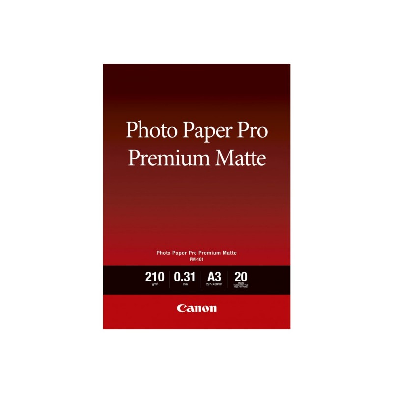 CANON Photo Paper Premium Matte A3 20 sheets