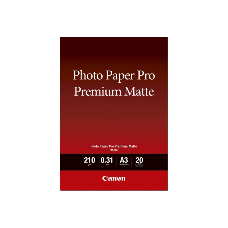 CANON Photo Paper Premium Matte A3+ 20 sheets
