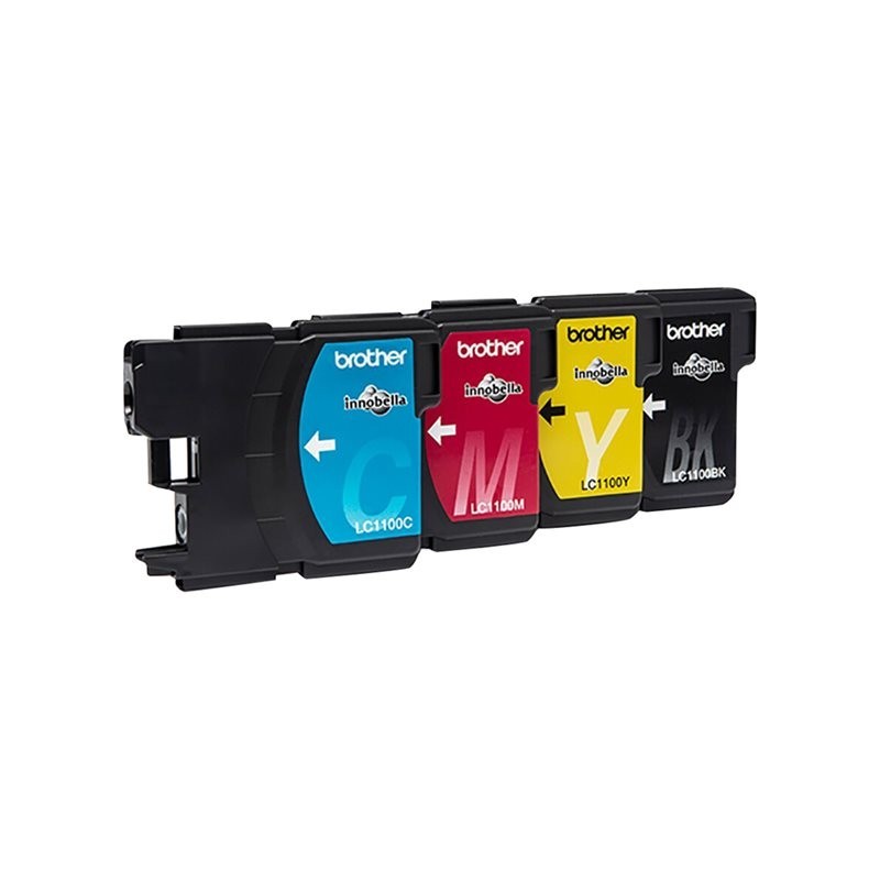 BROTHER LC1100VALBP Zestaw Brother LC1100 CMYK Blister Pack 450str MFC6490CW / DCP6690CW BROTHER LC1100VALBP Zestaw Brother LC1100 CMYK Blister Pack 450str MFC6490CW / DCP6690CW