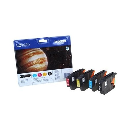 BROTHER LC1240VALBP Brother LC1240VALBP Cartus Black, Cyan, Magenta, Yellow - 600 pagini