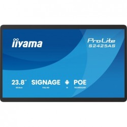 Monitor 23.8 cala ProLite S2425AS-B1 IPS,FHD,A14,24/7,RJ45, iiSignage, WI-FI 