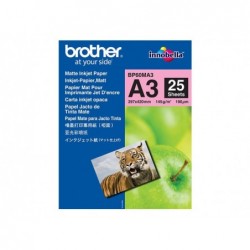 BROTHER BP60MA3 Papier fotograficzny Brother BP60MA3 25ark matowy A3