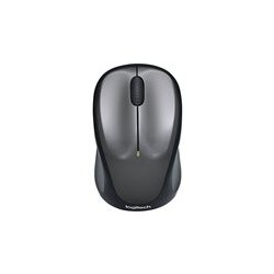 LOGITECH M235 Mouse right-handed optical wireless 2.4 GHz USB wireless receiver grey