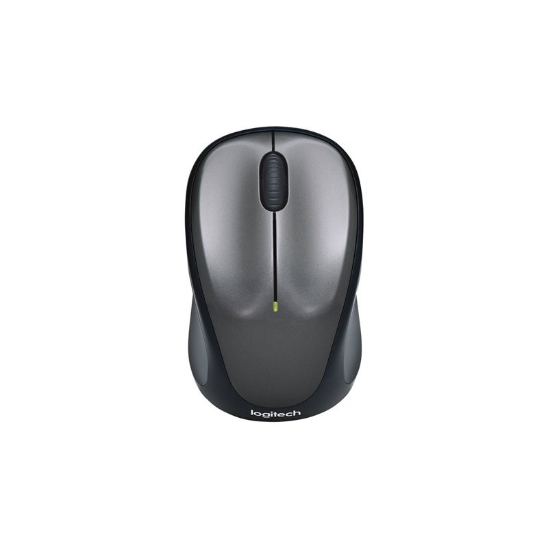 LOGITECH M235 Mouse right-handed optical wireless 2.4 GHz USB wireless receiver grey