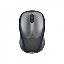 LOGITECH M235 Mouse right-handed optical wireless 2.4 GHz USB wireless receiver grey