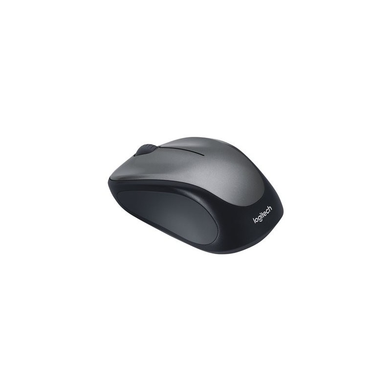 LOGITECH M235 Mouse right-handed optical wireless 2.4 GHz USB wireless receiver grey