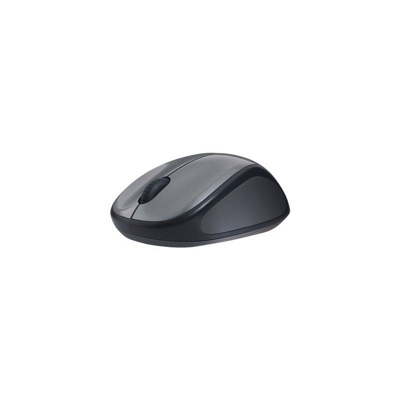 LOGITECH M235 Mouse right-handed optical wireless 2.4 GHz USB wireless receiver grey