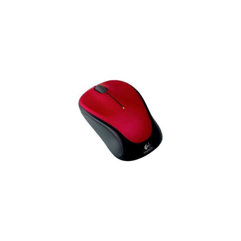 LOGITECH M235 Mouse optical wireless 2.4 GHz USB wireless receiver red
