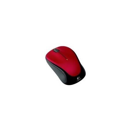 LOGITECH M235 Mouse optical wireless 2.4 GHz USB wireless receiver red