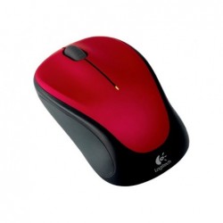 LOGITECH M235 Mouse optical wireless 2.4 GHz USB wireless receiver red