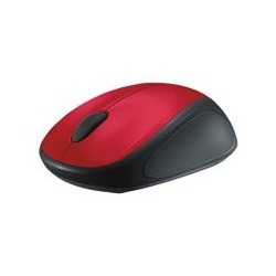 LOGITECH M235 Mouse optical wireless 2.4 GHz USB wireless receiver red