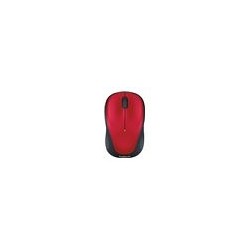 LOGITECH M235 Mouse optical wireless 2.4 GHz USB wireless receiver red