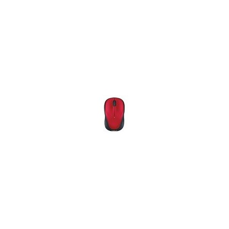 LOGITECH M235 Mouse optical wireless 2.4 GHz USB wireless receiver red