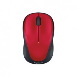 LOGITECH M235 Mouse optical wireless 2.4 GHz USB wireless receiver red