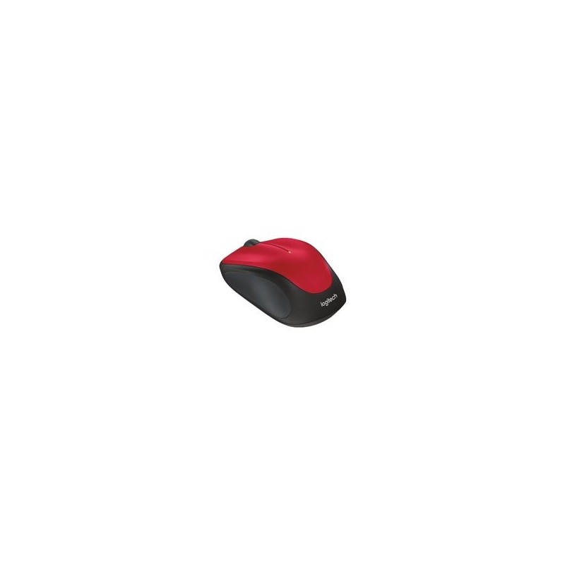 LOGITECH M235 Mouse optical wireless 2.4 GHz USB wireless receiver red