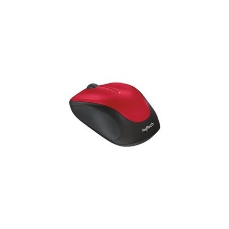 LOGITECH M235 Mouse optical wireless 2.4 GHz USB wireless receiver red