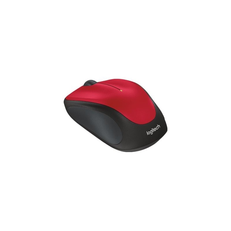 LOGITECH M235 Mouse optical wireless 2.4 GHz USB wireless receiver red