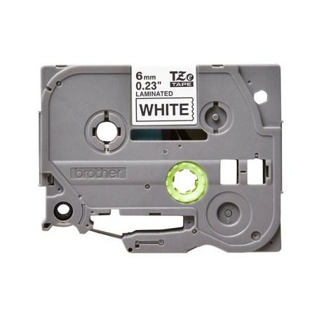 BROTHER TZe211 Taśma Brother 6mm BLACK ON WHITE