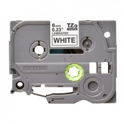 BROTHER TZe211 Taśma Brother 6mm BLACK ON WHITE