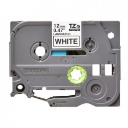 BROTHER TZE231 Brother TZE231 Banda laminata 12mm BLACK ON WHITE