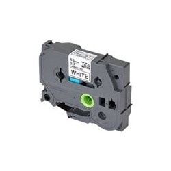 BROTHER TZE241 Brother TZE241 Banda laminata 18 mm BLACK ON WHITE