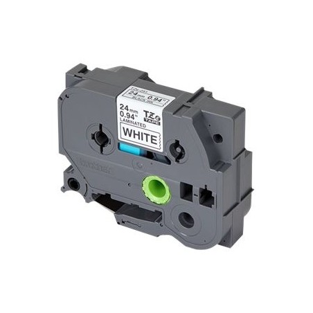 BROTHER TZE251 Brother TZE251 Banda laminata 24mm BLACK ON WHITE