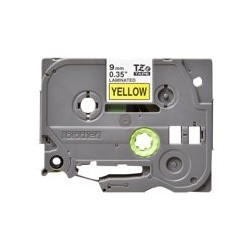 BROTHER TZe621 Taśma Brother 9mm BLACK ON YELLOW BROTHER TZe621 Taśma Brother 9mm BLACK ON YELLOW