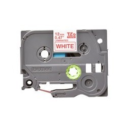 BROTHER TZe232 Taśma Brother 12mm RED ON WHITE