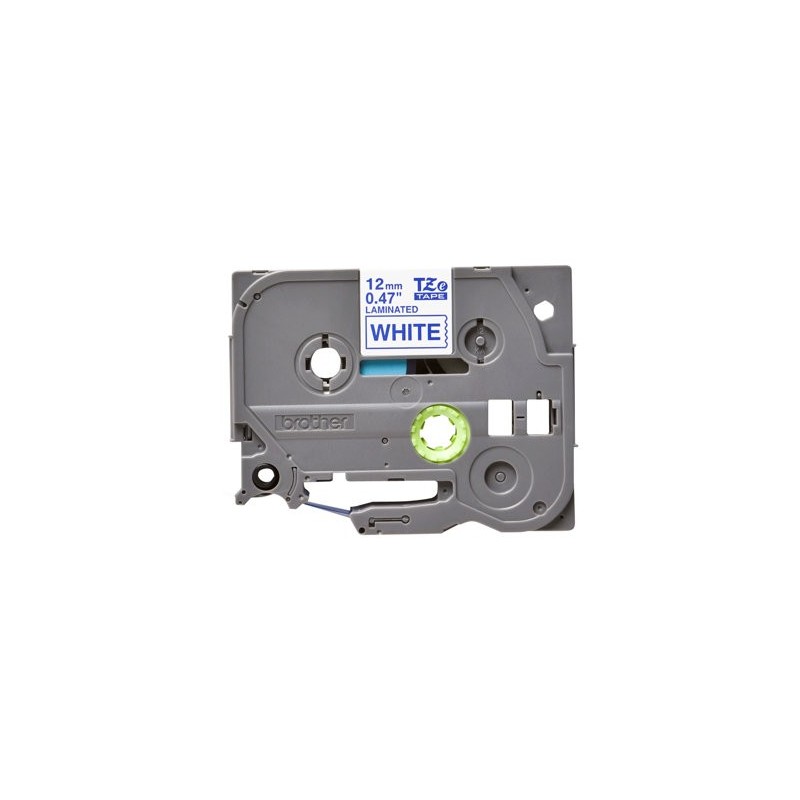 BROTHER TZE233 Tásma Brother12mm BLUE ON WHITE