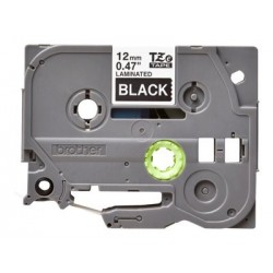 BROTHER TZE335 Taśma Brother 12mm White on Black BROTHER TZE335 Taśma Brother 12mm White on Black