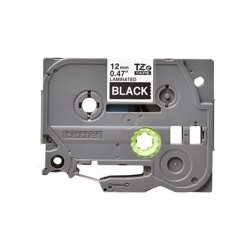 BROTHER TZE335 Taśma Brother 12mm White on Black BROTHER TZE335 Taśma Brother 12mm White on Black