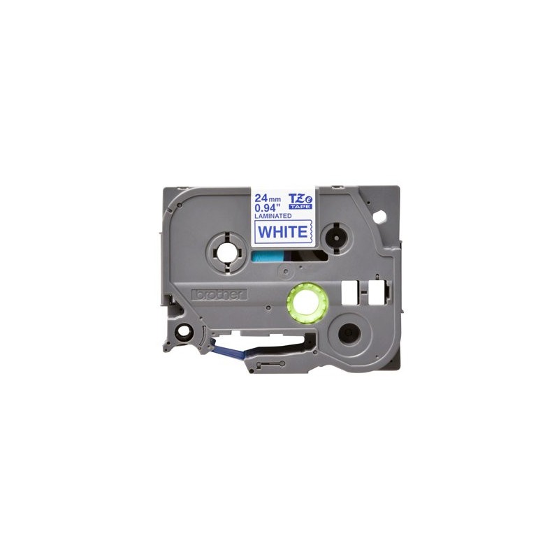 BROTHER TZE253 Taśma Brother 24mm BLUE ON WHITE BROTHER TZE253 Taśma Brother 24mm BLUE ON WHITE