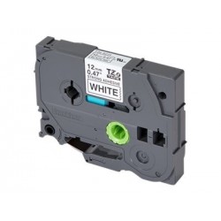 BROTHER TZeS231 Taśma Brother 12mm BLACK ON WHITE ADHESIVE TAPE BROTHER TZeS231 Taśma Brother 12mm BLACK ON WHITE ADHESIVE TAPE