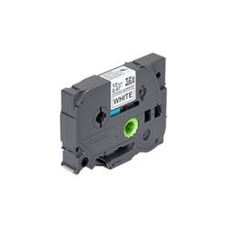 BROTHER TZeS231 Taśma Brother 12mm BLACK ON WHITE ADHESIVE TAPE BROTHER TZeS231 Taśma Brother 12mm BLACK ON WHITE ADHESIVE TAPE