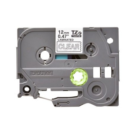 BROTHER TZE135 Taśma Brother 12mm WHITE ON CLEAR BROTHER TZE135 Taśma Brother 12mm WHITE ON CLEAR