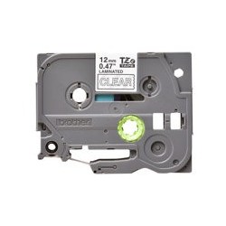 BROTHER TZE135 Taśma Brother 12mm WHITE ON CLEAR BROTHER TZE135 Taśma Brother 12mm WHITE ON CLEAR