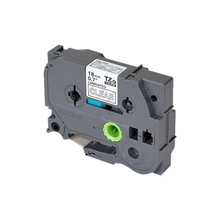 BROTHER TZE145 Taśma Brother 18mm WHITE ON CLEAR