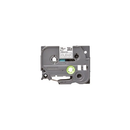 BROTHER TZE145 Taśma Brother 18mm WHITE ON CLEAR